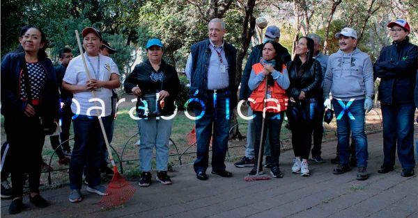 Realiza ISSSTEP jornada comunitaria en el parque Enrique Benítez de Huexotitla