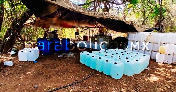 Asegura Defensa dos narcolaboratorios en el estado de Sinaloa