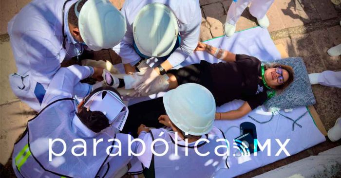 Se suma el IMSS Puebla al simulacro masivo de sismo en 88 unidades