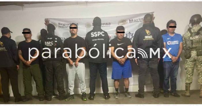 Detienen a funcionarios y exfuncionarios de seguridad pública en la operación COFRADÍA