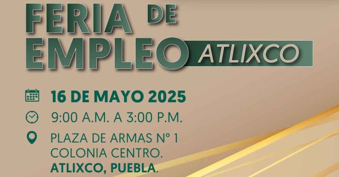 Presenta Ariadna Ayala la "Feria del Empleo Atlixco"