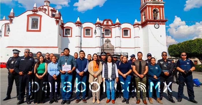 Mejora San Pedro Cholula la atención de policías a visitantes: Tonantzin Fernández