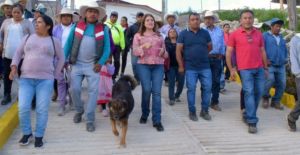 Inaugura Bety Sánchez calle Cuacuila