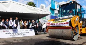 Destaca Armenta gestiones para rehabilitación vial