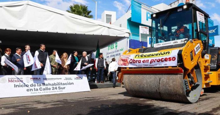 Destaca Armenta gestiones para rehabilitación vial