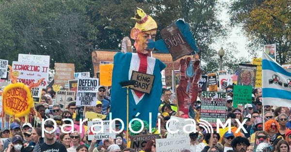 Inundan Estados Unidos las manifestaciones "No Kings" contra Donald Trump