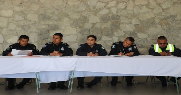 Coordinan esfuerzos para preservar la seguridad en las Juntas Auxiliares