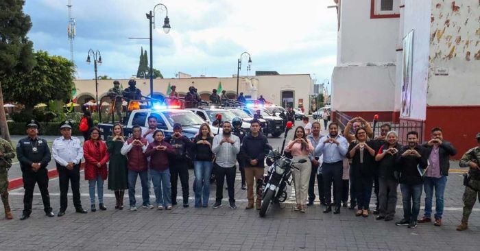 Consolita Tonantzin Fernández consolida estrategia de seguridad en San Pedro Cholula