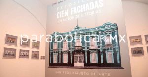 Inaugura el ayuntamiento de Puebla la exposición “100 Fachadas, Un Millón de Historias”