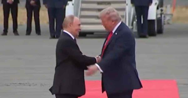 Inicia el hist&oacute;rico encuentro Trump-Putin