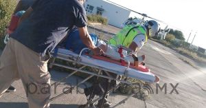 Trasladan v&iacute;a a&eacute;rea a mujer embarazada desde Tehuac&aacute;n a Puebla