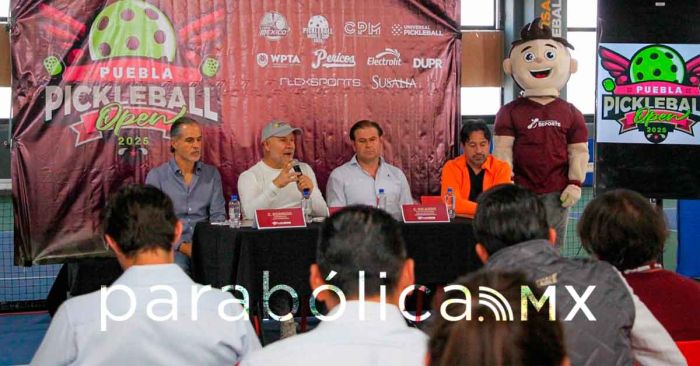 Promueve Deporte municipal el Torneo &ldquo;Puebla Pickleball Open 2025&rdquo;