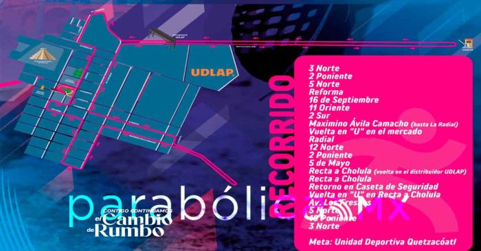 Activan operativo de movilidad ante Medio Maratón del Día del Padre en SACH