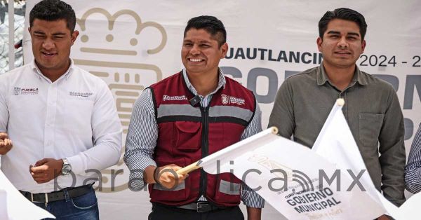 Arranca Omar Muñoz pavimentación en Sanctorum