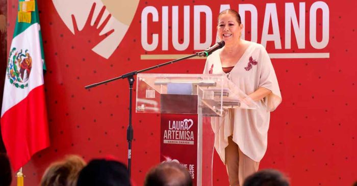 Sostiene Artemisa encuentros con ciudadanos en La Libertad y Santa María Xonacatepec