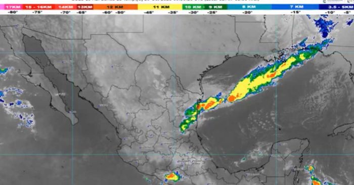 Prevé SMN evento de "Norte" en el Golfo de México