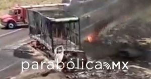 Reportan fatal accidente ahora en la autopista Amozoc-Perote