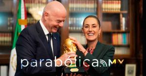 Recibe Sheinbaum a Gianni Infantino presidente de la FIFA