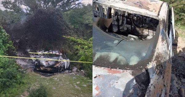 Hallan restos de personas calcinadas en la carretera Iz&uacute;car-Huajuapan