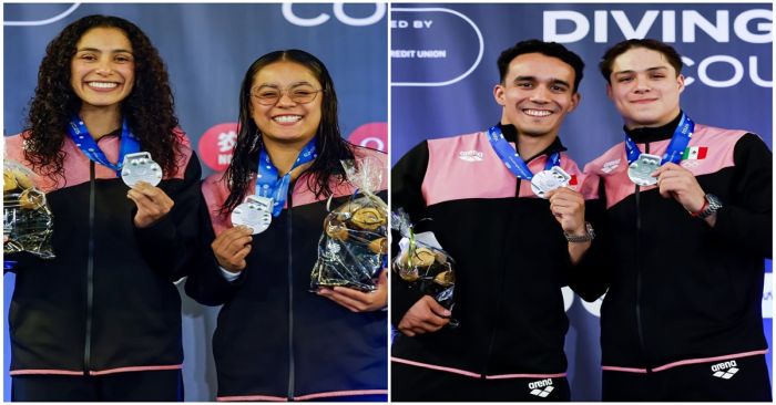 Logran clavadistas plata para México en el Mundial de Deportes Acuáticos