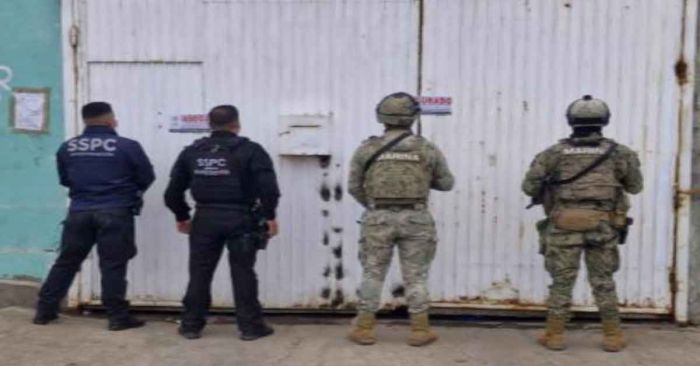 Catean bodega de los &quot;Mayitos&quot;; almacenaban drogas y vehículos en BC