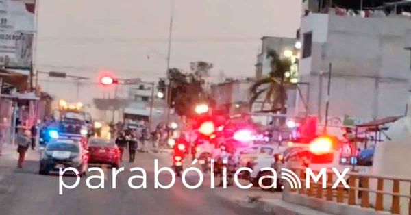 Deja Balacera en Texmelucan un policía y tres delincuentes heridos