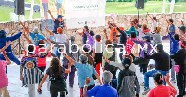Realiza DIF estatal caminata para Abuelitas y Abuelitos