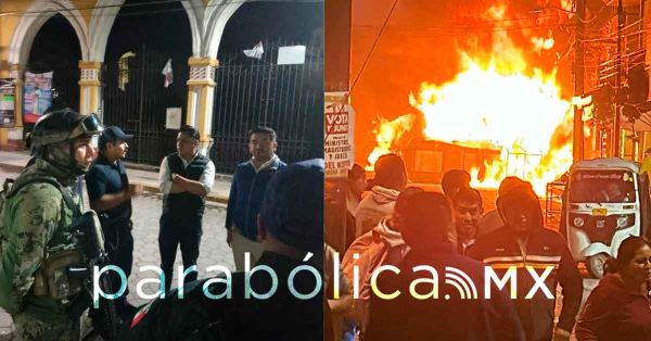Intentan incendiar la presidencia de Acatzingo