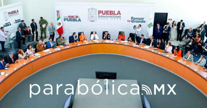Encabeza Armenta la mañanera de Puebla