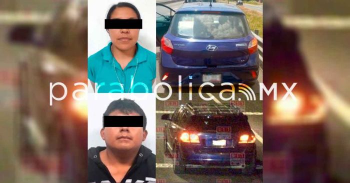 Recuperan fuerzas de seguridad dos vehículos con reporte de robo en Puebla y Coronango