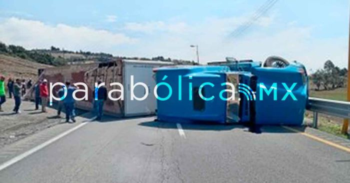 Cierran la Orizaba-Puebla por accidente