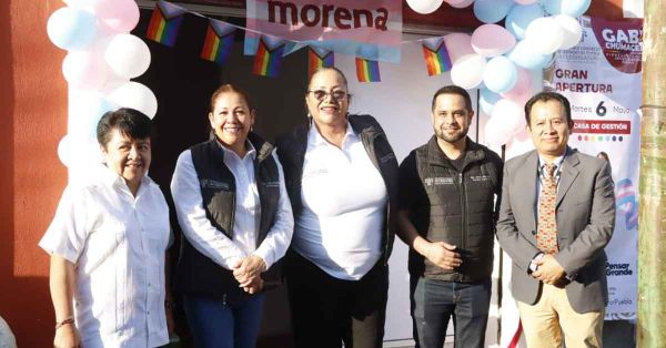 Inaugura Gaby Chumacero Casa de Gestión