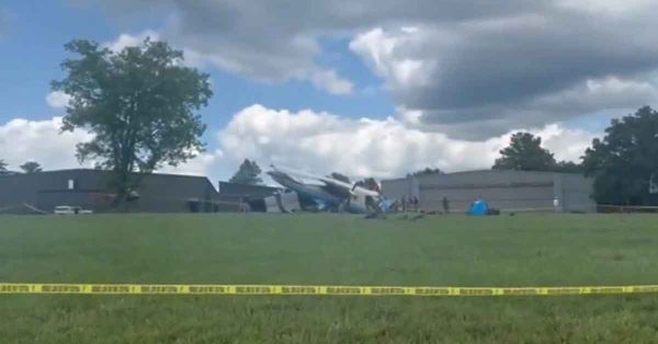 Choca aeronave en Tennessee con 16 pasajeros a bordo