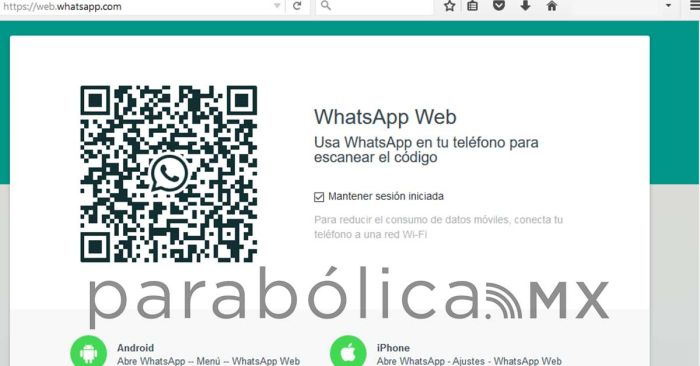 Cae WhatssApp Web en varios países