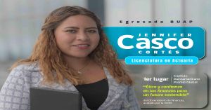Gana exalumna de la BUAP premio del Capítulo Iberoamericano del Observatorio de Finanzas