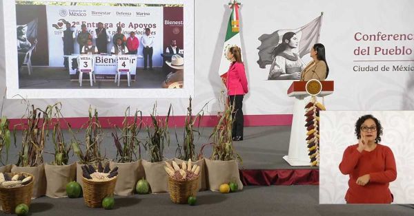 Garantizan federaci&oacute;n y estado apoyo a familias afectadas por lluvia