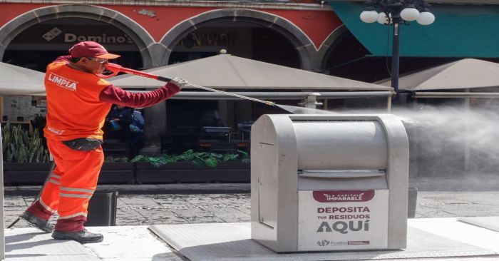 Realizan limpieza en el Centro Histórico con una intervención integral