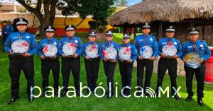 Celebran 11 años de creación de la Policía Turística; reconoce SSP a elementos destacados