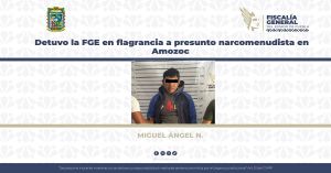 Vendía drogas en el municipio de Amozoc, ya está detenido
