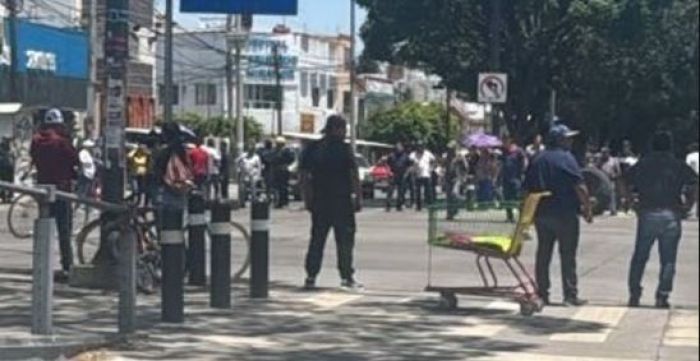 Protestan por segundo día consecutivo vs ciclovía en zona de Valsequillo
