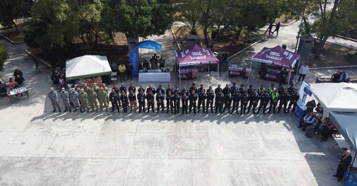 Realiza SSC Rally &ldquo;Vive sin Drogas&rdquo; con vecinos de La Paz