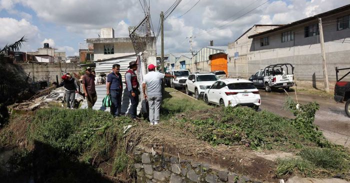 Contin&uacute;a Omar Mu&ntilde;oz con recorridos por afectaciones tras lluvias