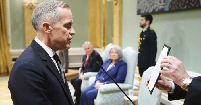 Felicita Sheinbaum a Mark Carney por su nombramiento como primer ministro en Canadá