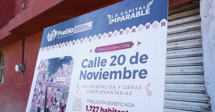 Entrega Gobierno de la Ciudad trabajos de pavimentaci&oacute;n en la Junta Auxiliar de San Pablo Xochimehuac&aacute;n