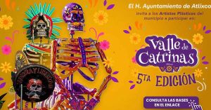 Convoca Ariadna Ayala a participar en la 5a edición del Valle de Catrinas