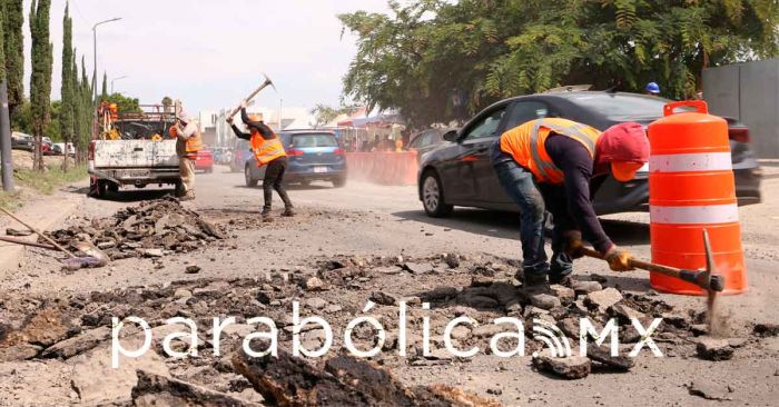 Pide Armenta agilizar bacheo en la capital