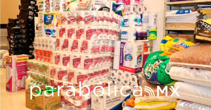 Entrega DIF m&aacute;s de 25 mil apoyos a familias afectadas en Puebla
