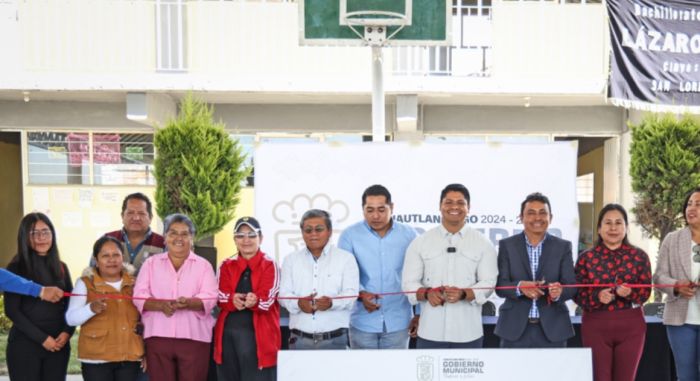 Avanza en Cuautlancingo dignificaci&oacute;n de la infraestructura educativa