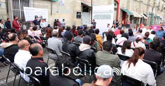 Arranca la segunda etapa de embellecimiento del Centro Histórico de Oaxaca