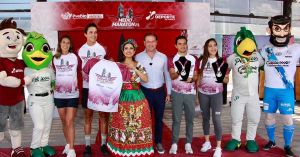 Presentan rutas, playera y medalla del Medio Maratón 21K Puebla 2025